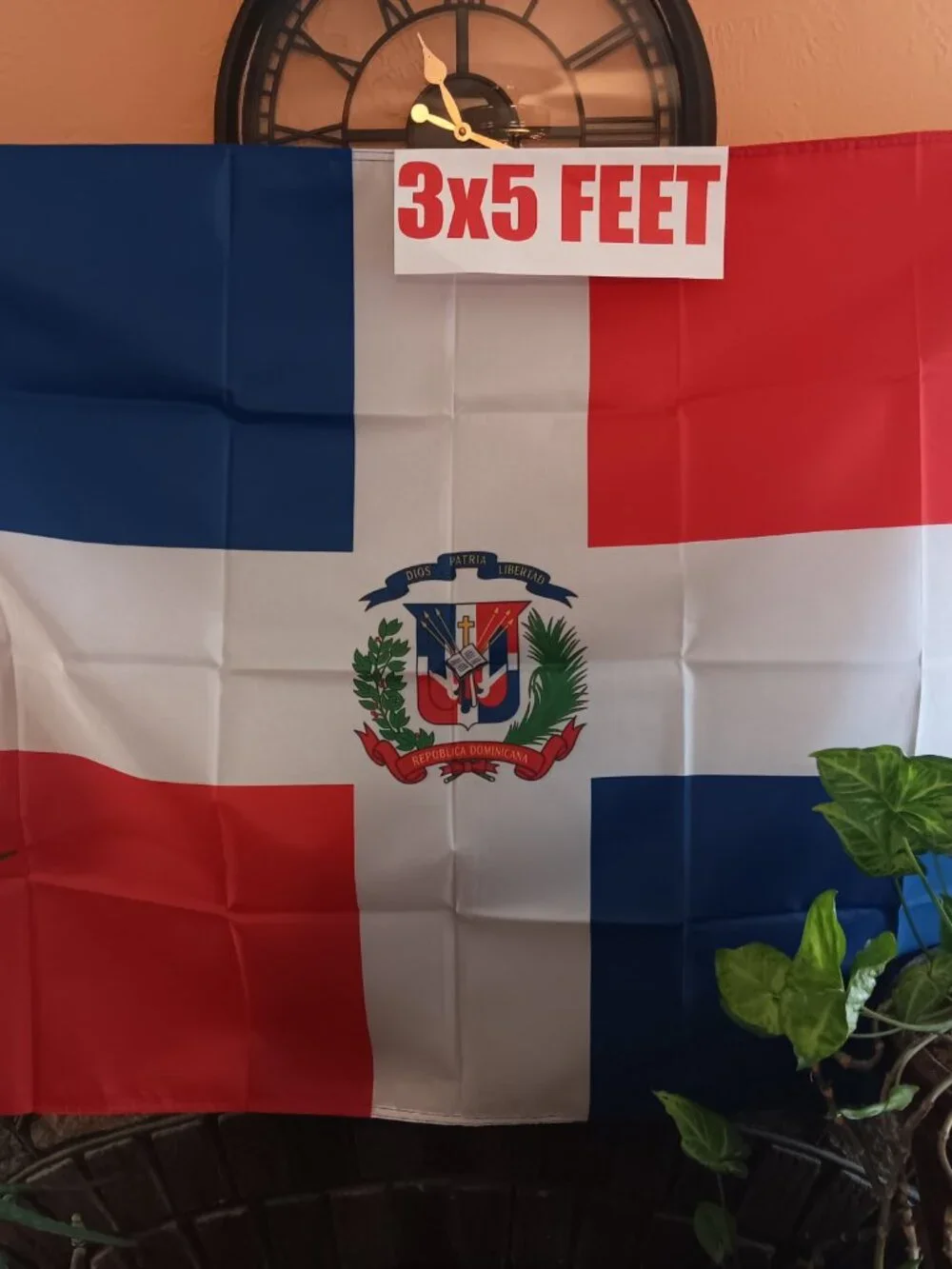 Dominican Republic 3x5 Flag
